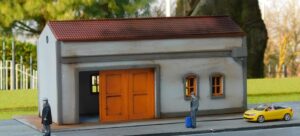 Modellismo - Piccolo magazzino - scala H0