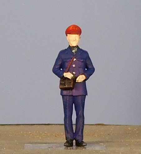 Modello di capostazione in scala 0 (1/43)