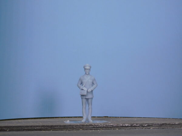 Modellino di capostazione italiano in scala 1: 43 (scala 0)