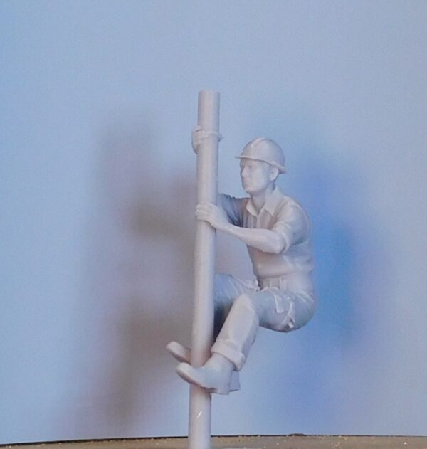 Operaio su un traliccio - scala 1/24