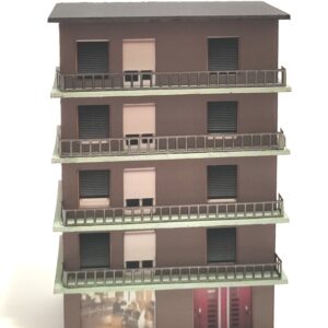 Modellismo condominio italiano anni 70