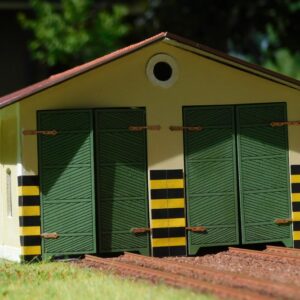 IM-005 Rimessa locomotori a 2 posti modellismo scala H0