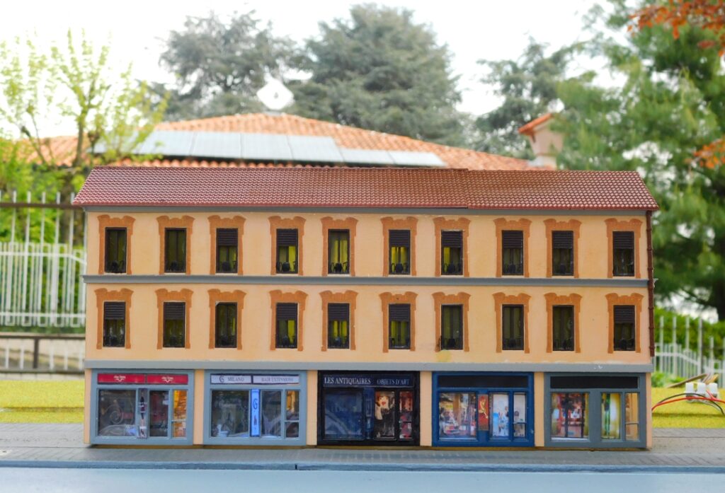 Modellismo scala H0 Edificio cittadino