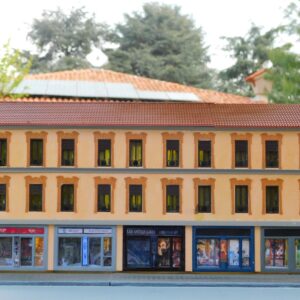 Modellismo scala H0 Edificio cittadino
