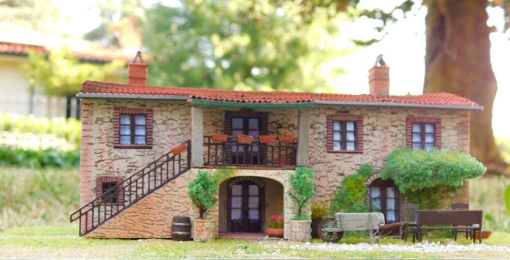 Casale antico Podere dell'Olmo Modellismo scala H0