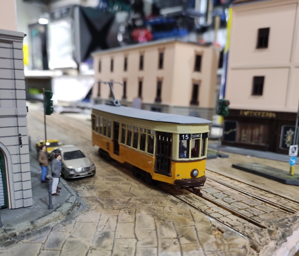 Tram Milanese - Modello statico - Modellismo scala H0